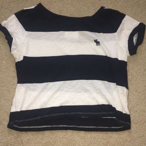 Abercrombie Kids Navy Striped Top